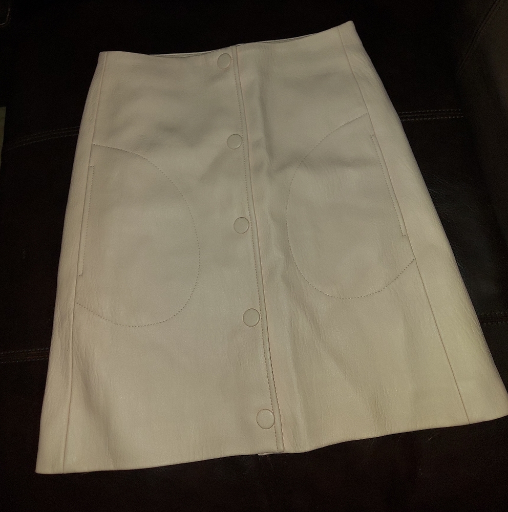 Baby Pink High Waist Skirt